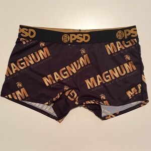PSD All Over Print Magnum Boy Shorts Boxers Underwear Women’s Medium